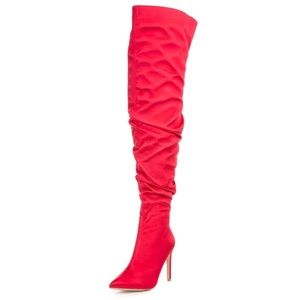 Cape Robbin Kitana Red Boots